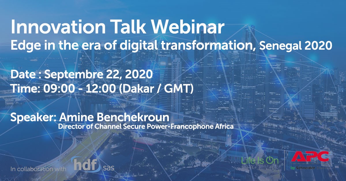 Innovation Talk Webinaire