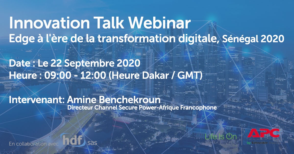 Innovation Talk Webinaire